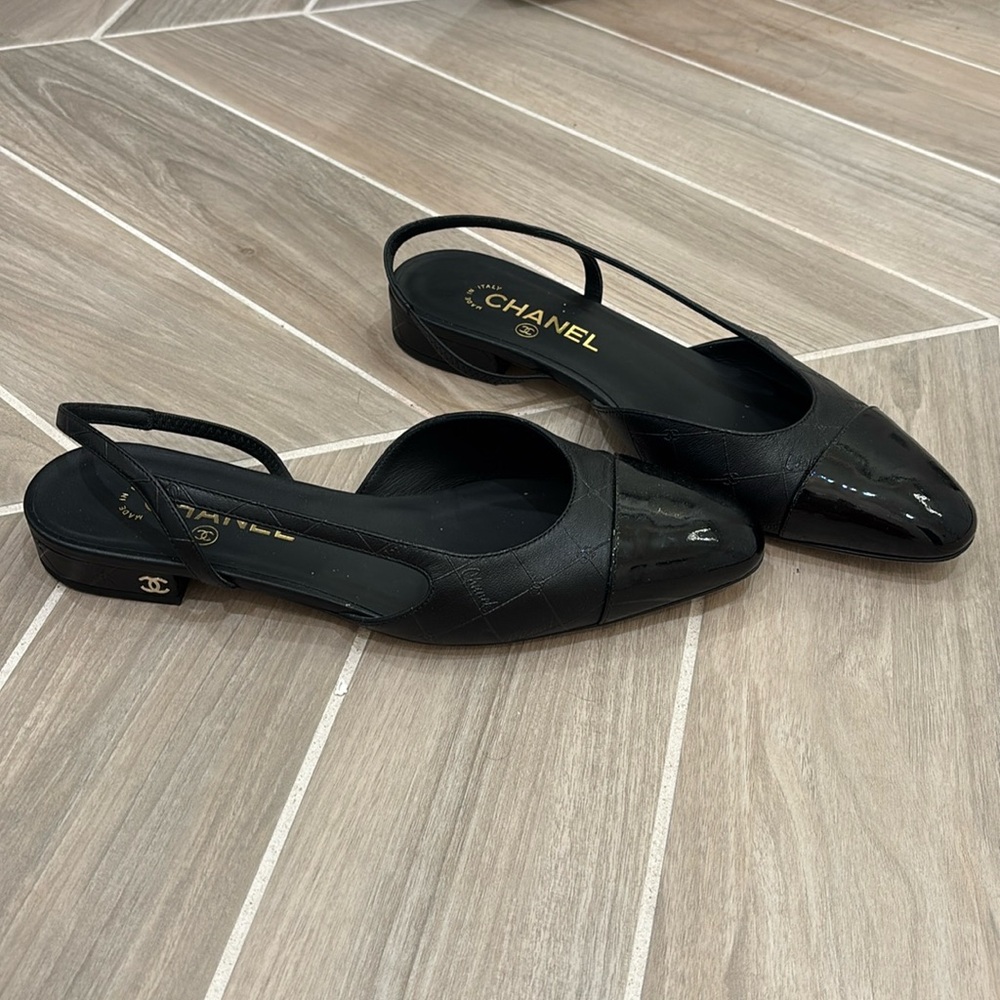 Chanel ballet slingback new style for Fall ‘24.